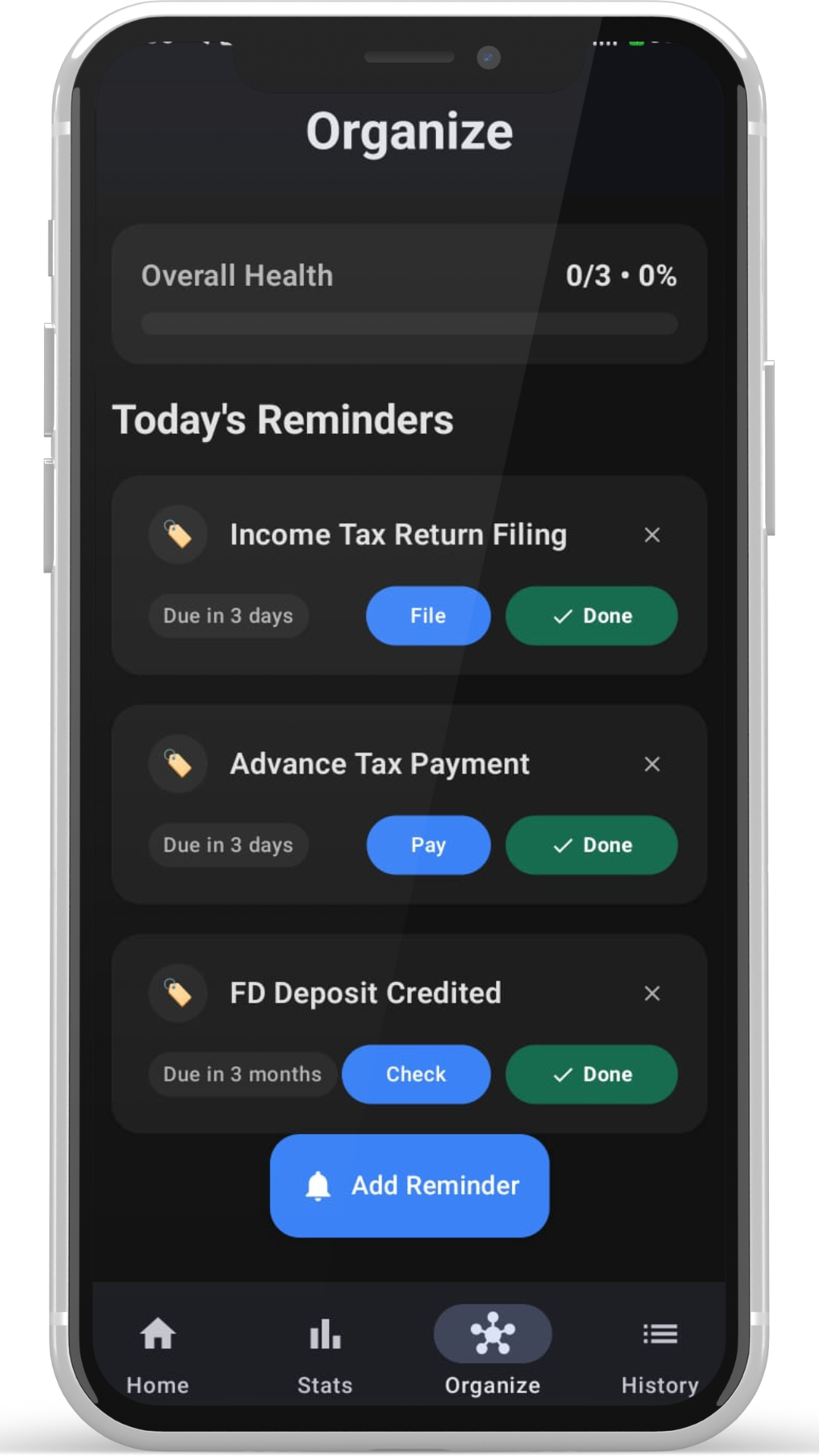 Smart Reminders and Notifications